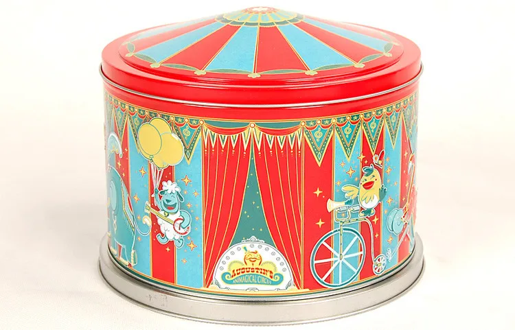 musical tin box