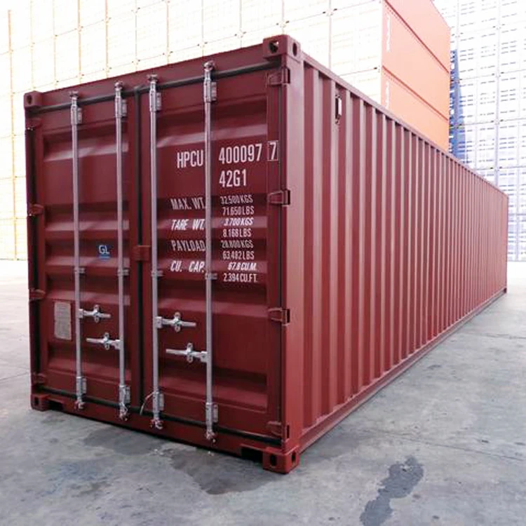 26 Tons Payload Marine Container 40 Foot Steel Shipping Container - Buy ...