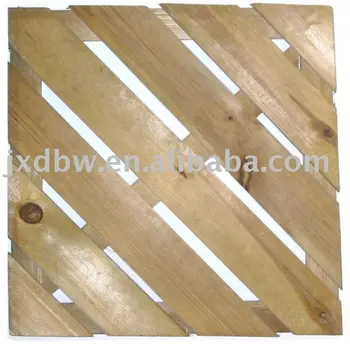 Wooden Decking Floor Interlocking Tiles Garden Deck Slab Buy