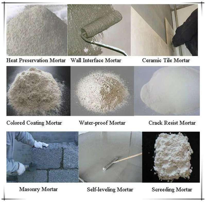 Ce Iso Certified Simple Durable Stucco And Adhesive Mortar Cement
