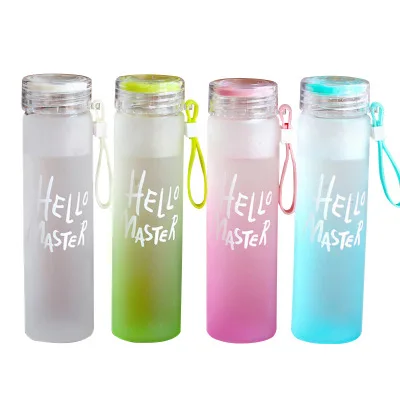 Portable Design Glass Refill For Thermos, Borosilicate Glass Water Bottle For Outdoor