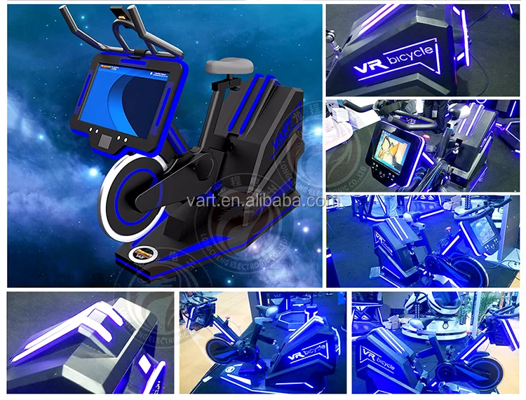 VART Hot Sales High Quality Game Simulator Virtual Reality Fitness VR Bike For Entertainment