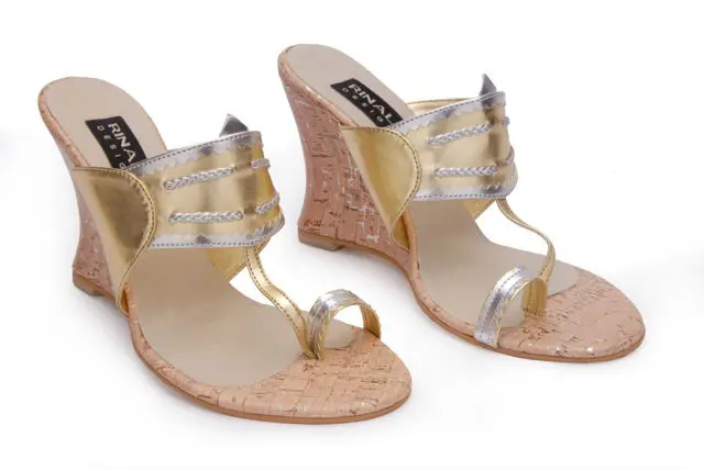 kolhapuri heel sandal