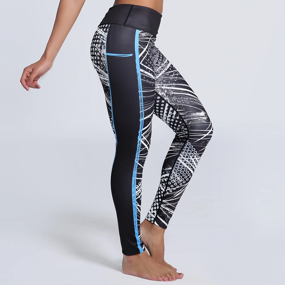 Women Leggings Tight Capris Pants Sexy Black Girl In Yoga Pants