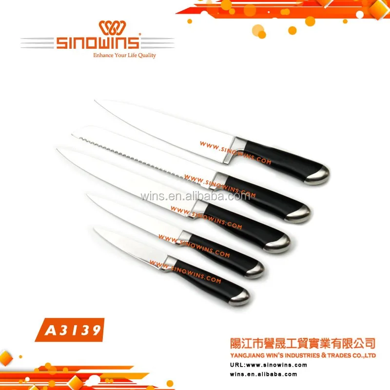5 pcs kitchen knife set
