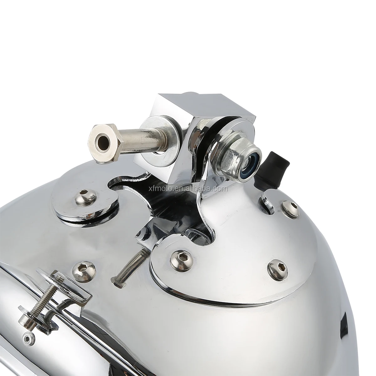 Tcmt Chrome 7" Headlamp Housing Bulb Bucket For Harley Softail Fxst Fatboy 19862011 Motorcycle