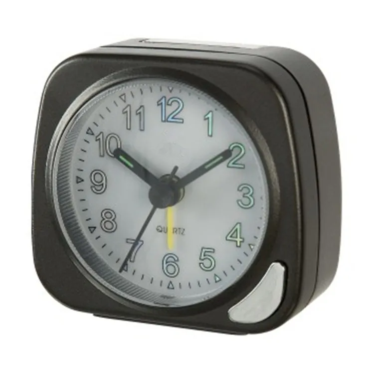 贪睡光旅行闹钟安静扫描桌面孩子时钟