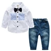 WSG81 Children Clothing 2019 Spring Toddler Boys Clothes Gentleman Outfit Kids clothes boy