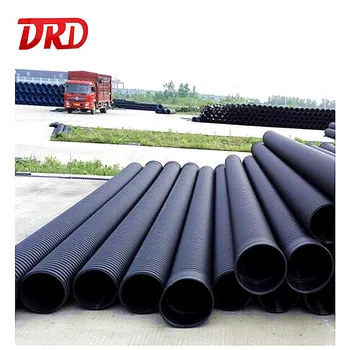 Black Plastic 12 Inch Corrugated Culvert Drain Pipe For Sale - Buy