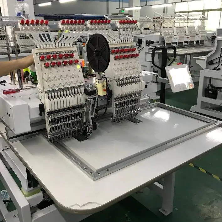 Newest 2 Heads Computer Embroidery Machines Industrial Price - Buy ...