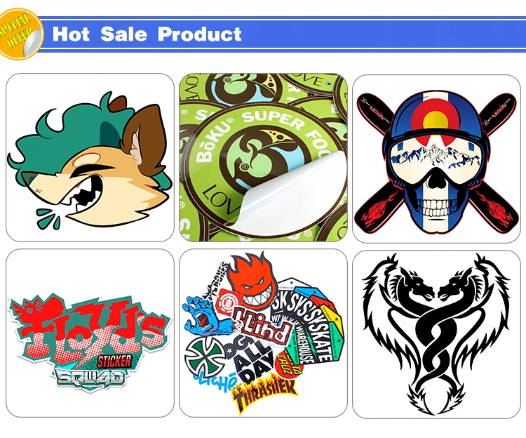 Bulk Custom Brand Name Hot Stamping Gold Foil Printing Adhesive Paper