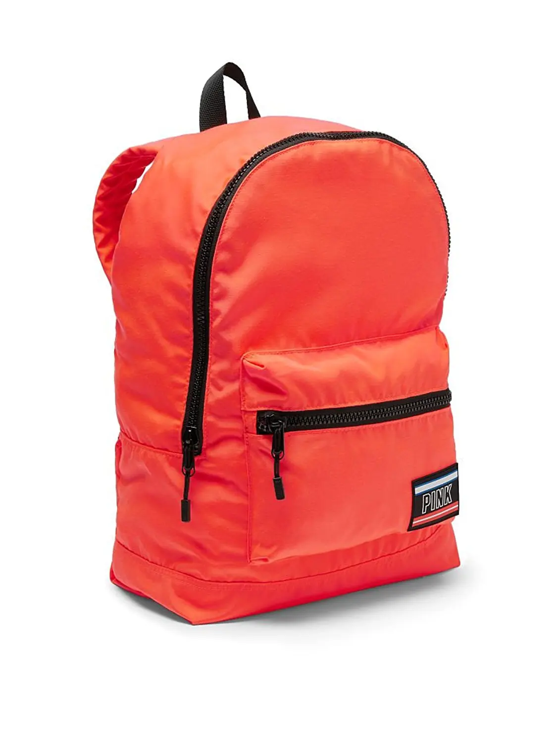 neon candy coral backpack