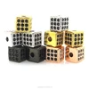New Pave Setting Black Cubic Zirconia Brass Jewelry Beads,Pave CZ Cube Bead DIY Charm Necklaces Bracelets Spacer Beads (MPB039)