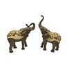 Wholesale gift craft one piece resin animal statues elephant craft