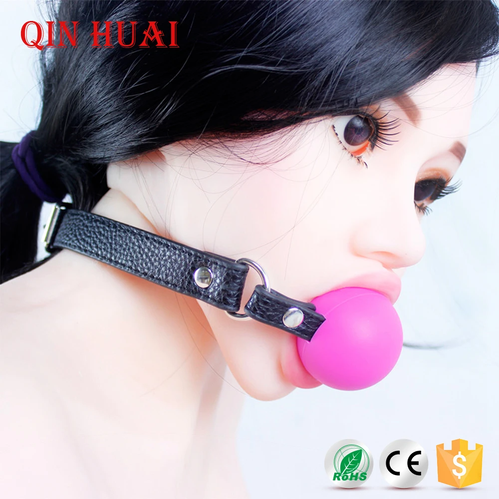 Sex Toy Bondage Gear Soft Open Mouth Ball Gag For Couple Sex Toy Bondage Gear Soft Open Mouth Ball Gag For Couple