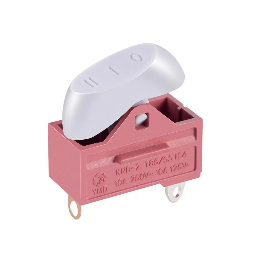 Ymd Hair Dryer Rocker Power Switch Knd2b2ebsr2b 4 Pin 250v 10a T85