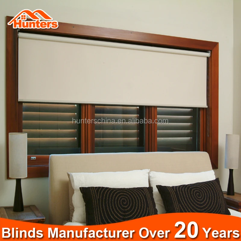 Window Sun Shading Roller Blind Balcony Manual Shades System Window Sun Shading Roller Blind Balcony Manual Shades System