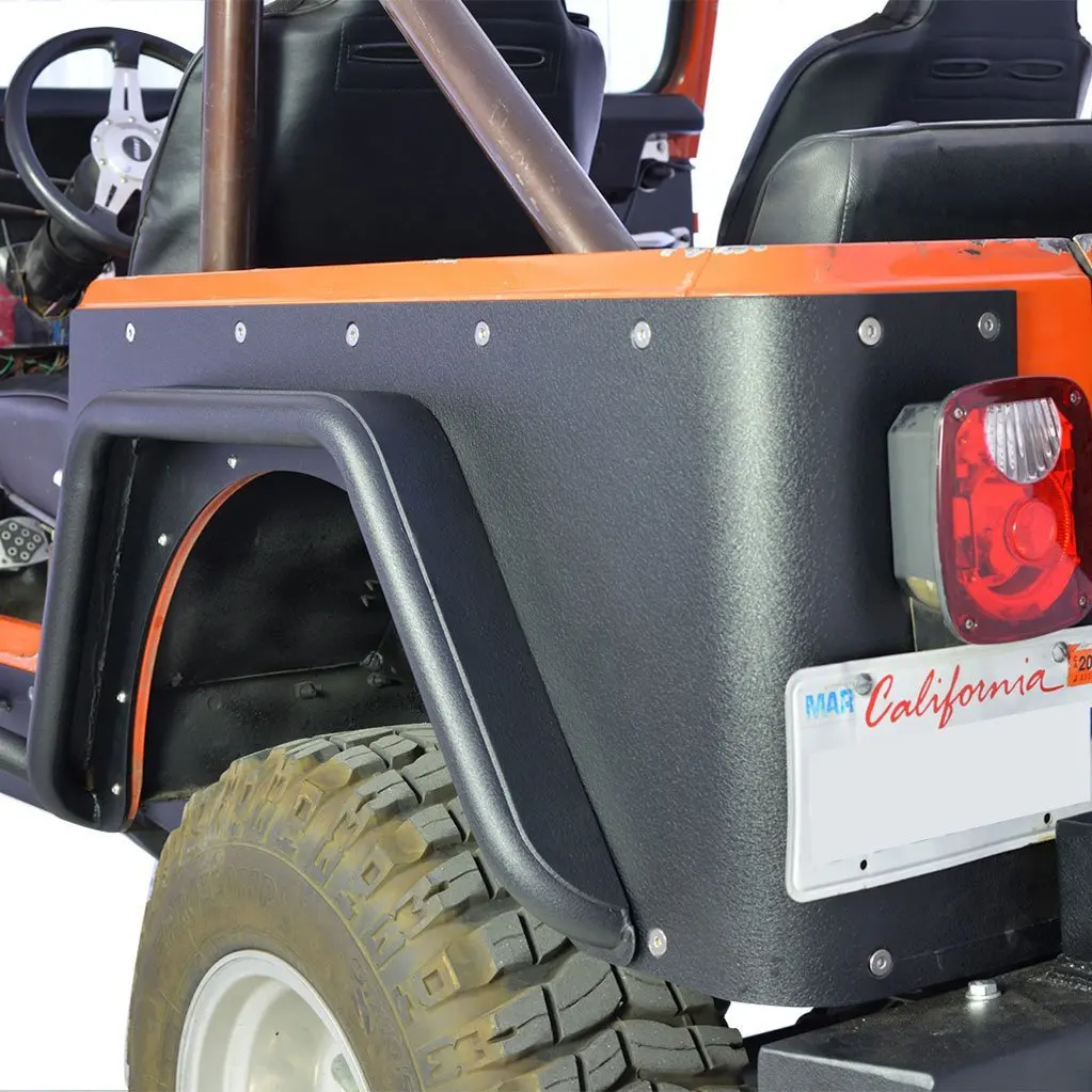 Jeep Wrangler Cj Body Armor Paramount Restyling Black Corner | My XXX ...