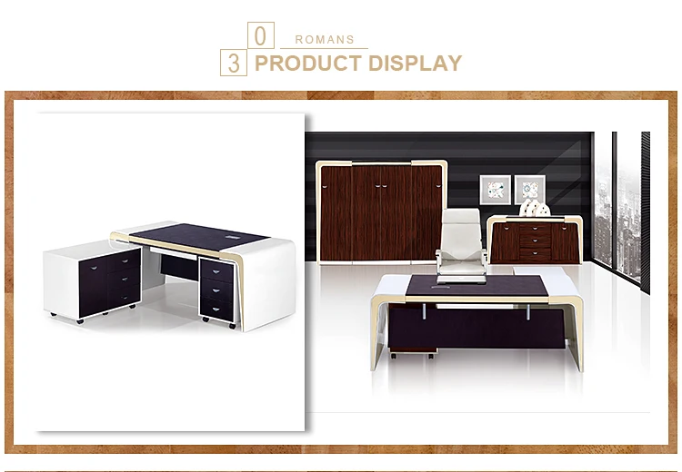 White Lacquer Cafe Desk With Pu Leather,Wooden Office Desk Buy Cafe Desk