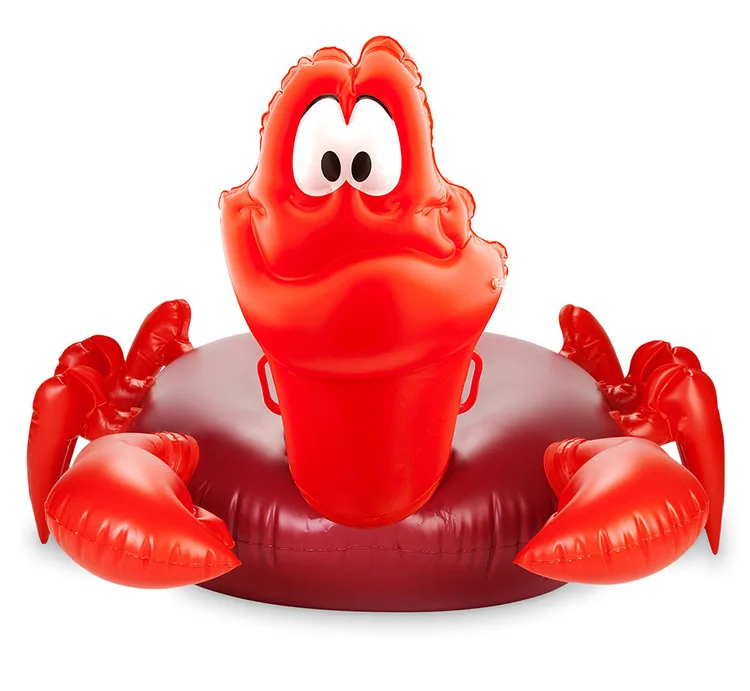 Sebastian Inflatable Heavy Duty Vinyl Inflatable Sebastian Pool Float Durable Lobster Water ...