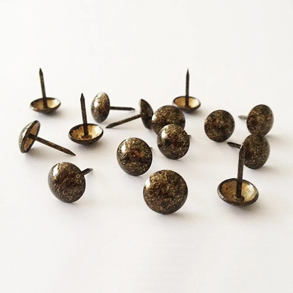 Wholesale 100 Vintage Upholstery Nails Tacks Decorative Thumb