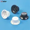 plastic skirted AMP knobs set for late 70's jazz bass