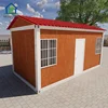A China cheap prefab stackable steel ship modular container homes house with powder coated frame