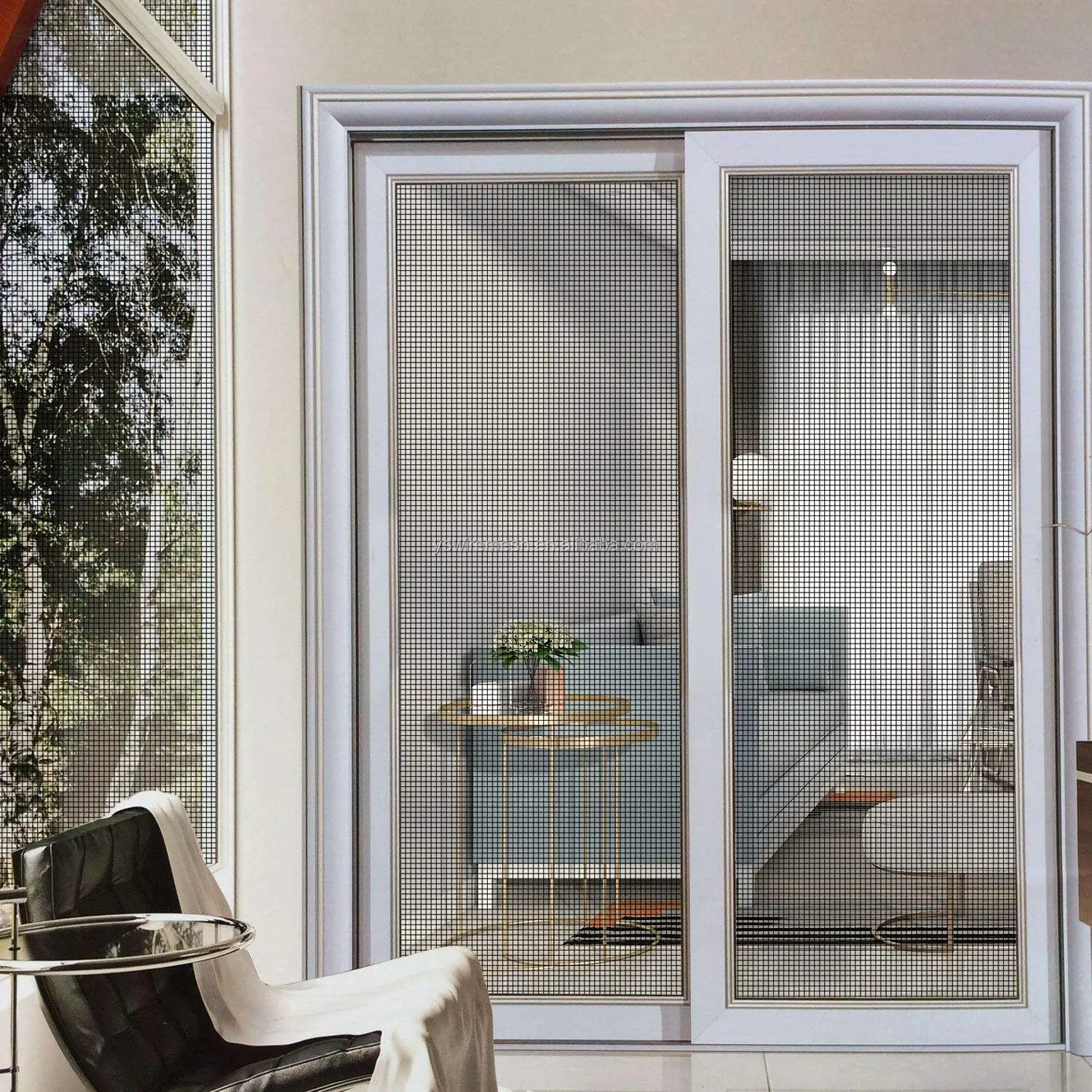 Pet Safe Screen 380g Pvc Coated Polyester Pet Insect Screen Mesh For