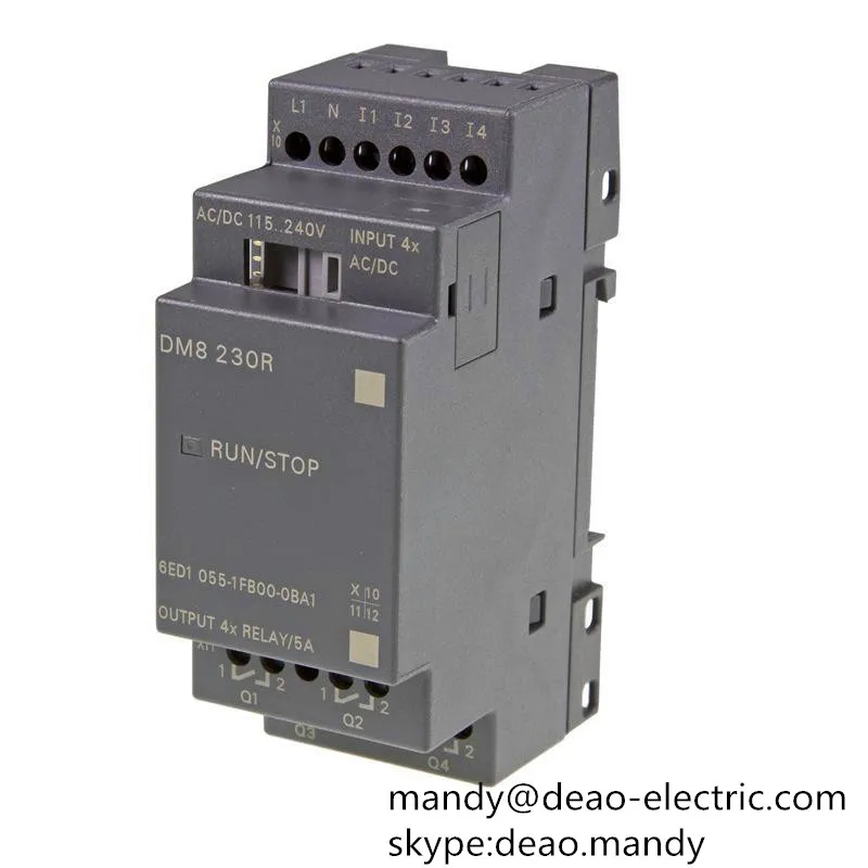 6ed1055-1mm00-0ba2 módulo de extensión 8 el 2 aq Siemens logo