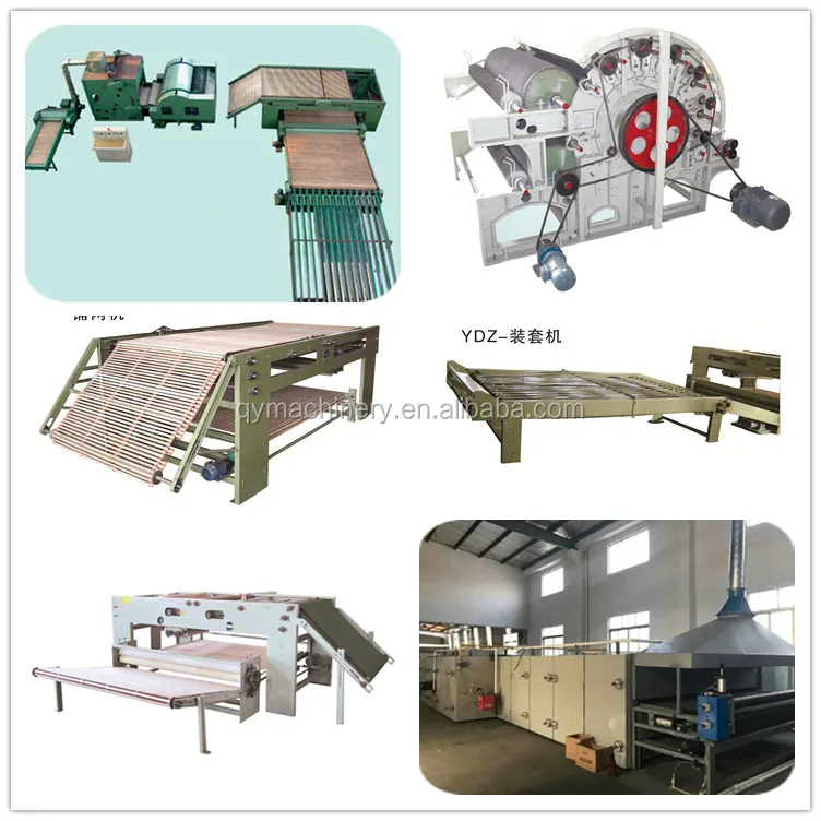 Small high speed velour needle punching machine for non woven machine