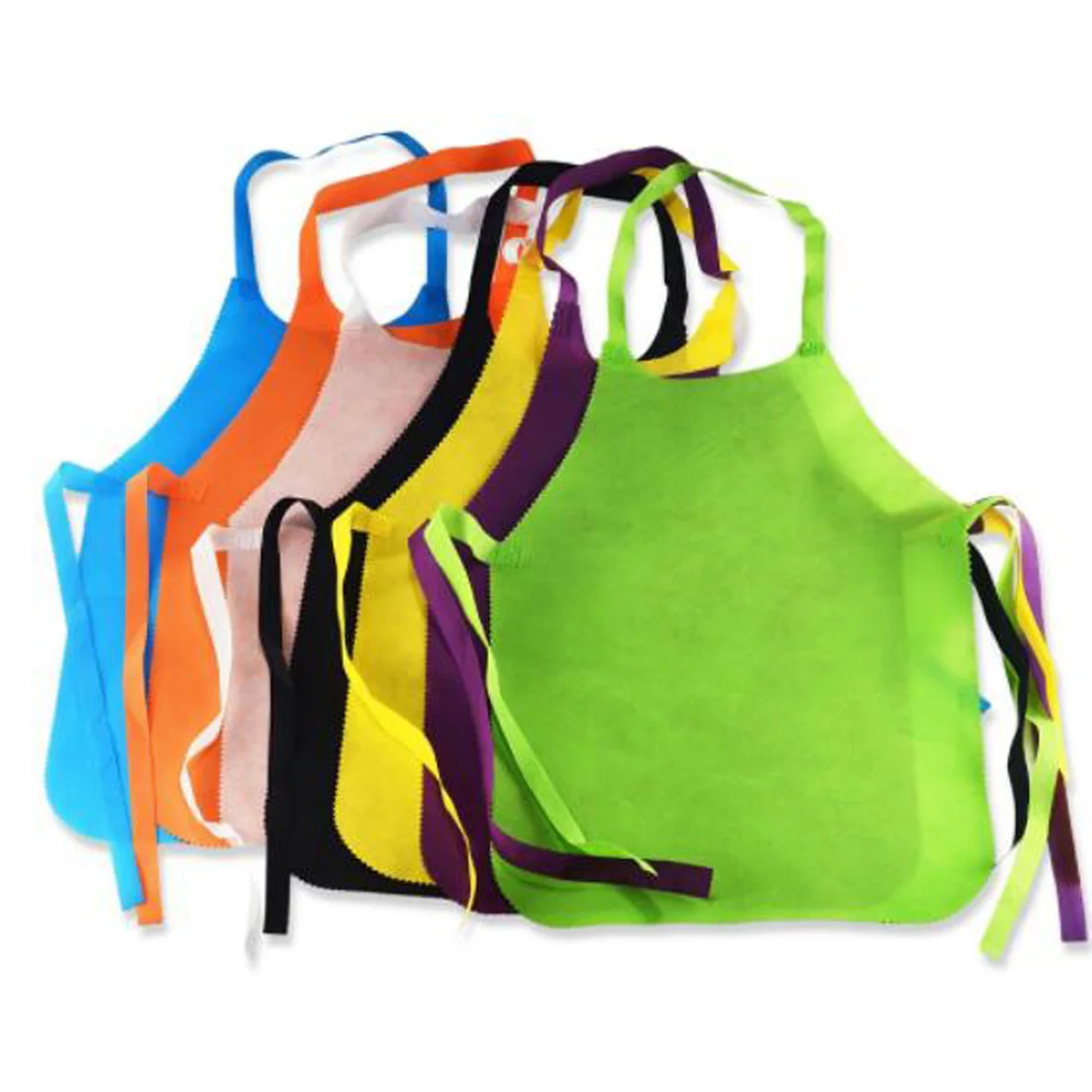 无纺布孩子围裙餐厅,酒店和厨房使用