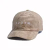 Wholesale dad hats custom embroidery letters baseball suede dad cap spring and summer men and women hip-hop corduroy cap