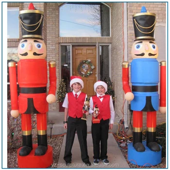 christmas decoration large size fiberglass soldier nutcracker statue for sale - Large Toy Soldier Christmas Decoration christmas decoration large size fiberglass soldier nutcracker statue for sale - Large Toy Soldier Christmas Decoration