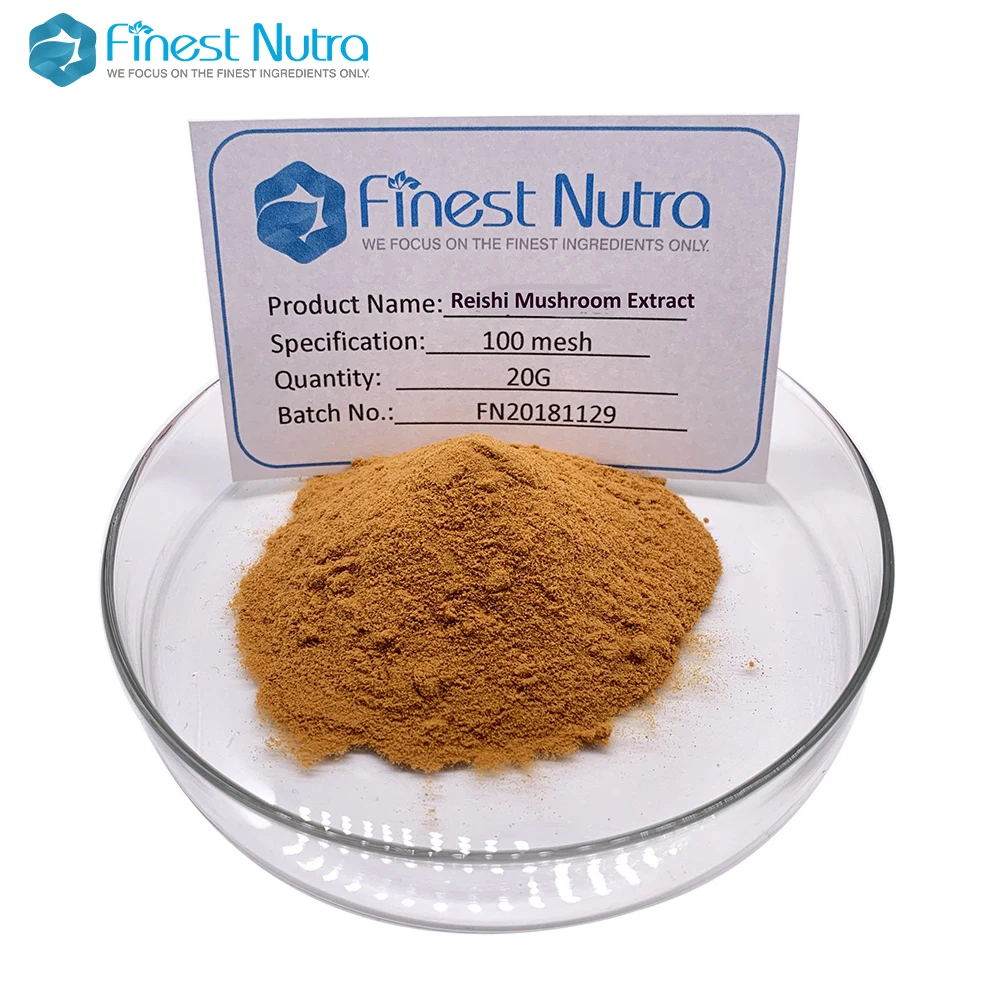 Reishi Mushroom Alcohol Extract 6 Triterpene And 20 Polysaccharide