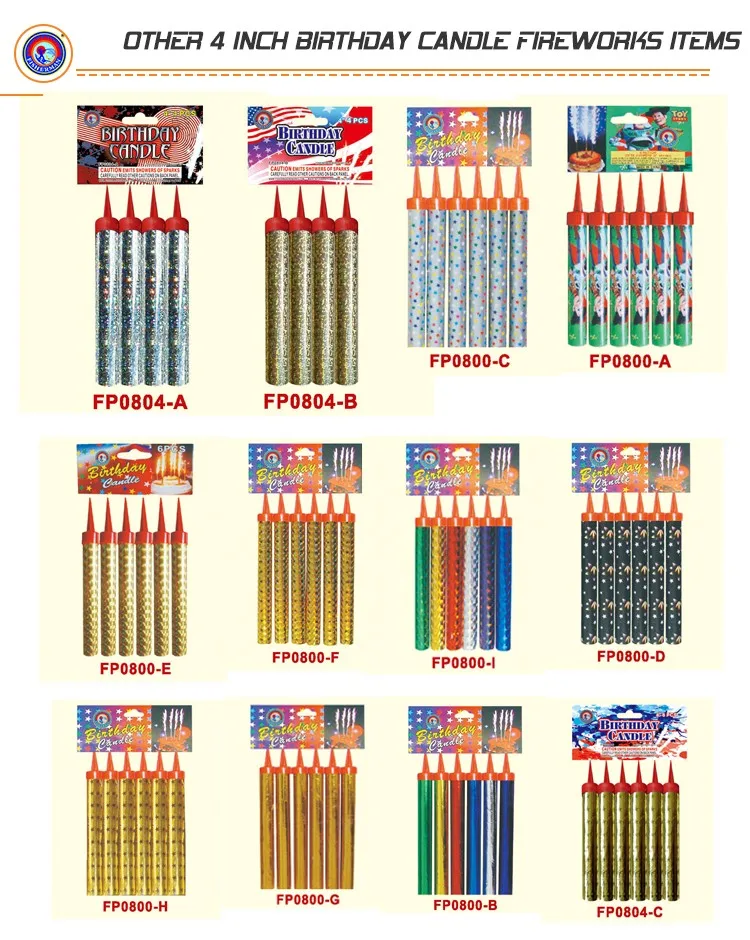wholesale price factory direct 4 inch hand held night club champagne birthday sparkler fireworks