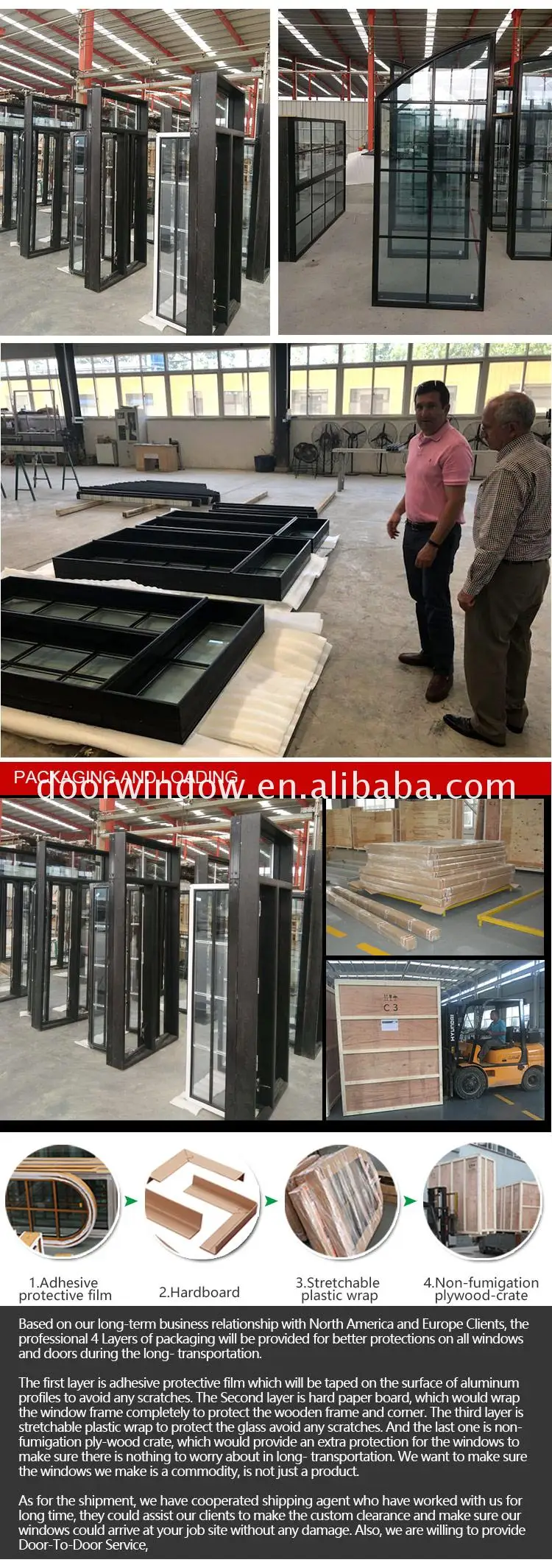 Aluminum clad wood windows window timber