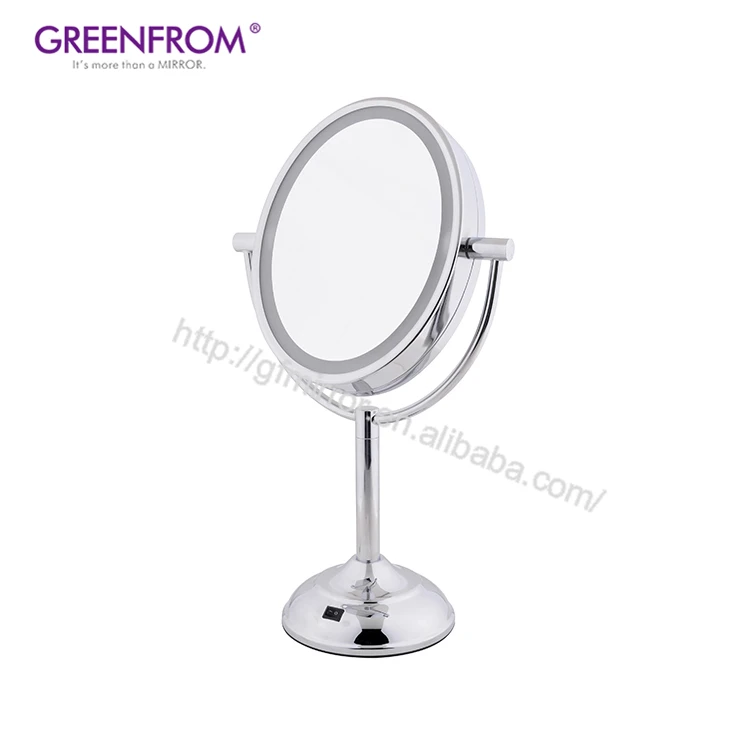 light up table mirror