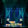 2018 latest design led array of stars light curtain for stage