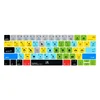shortcut keyboard for adobe premiere pro cc Hot key silicone cover Laptop Keyboard Cover for mac skin Pro 13"15" with Touch Bar