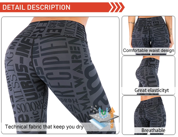 Fitness Clothing Manufacturers Wholesale Women Fashion Workout Leggings