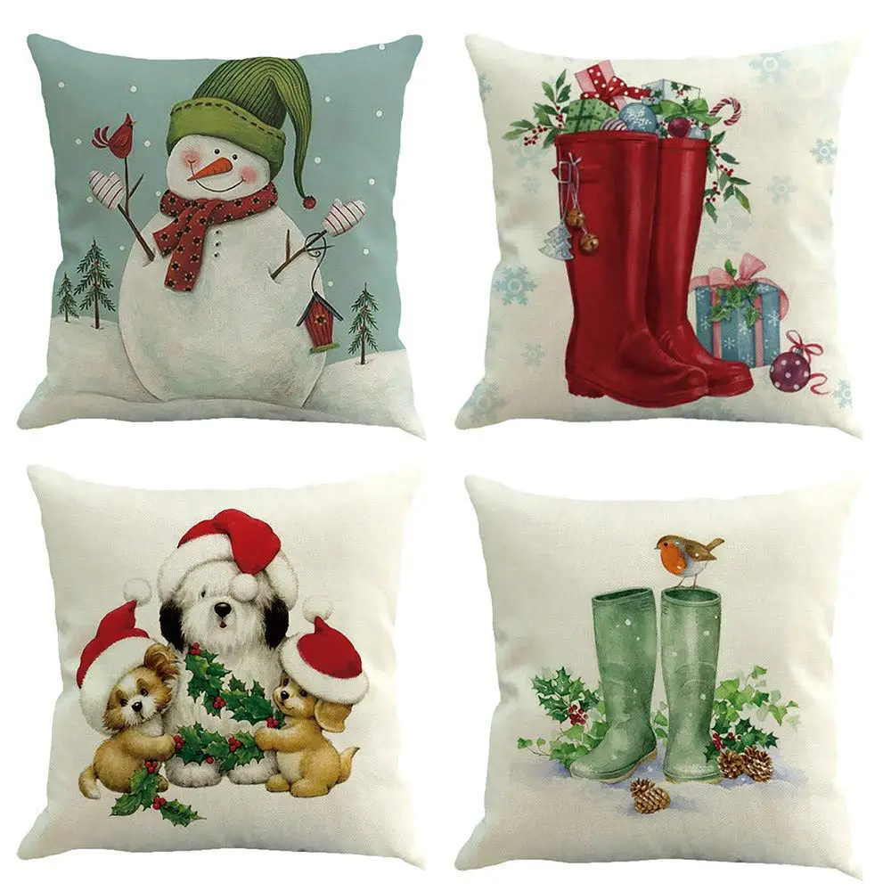 christmas throw pillow covers