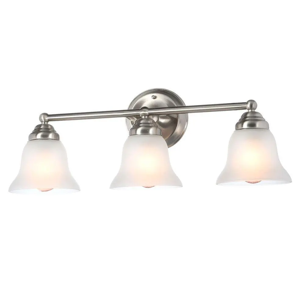 Hampton Bay 4 Light Find Deals On Line At Get Quotations Hampton Bay Egm1393a 4 Bn 3 Light Brushed Nickel Vanity