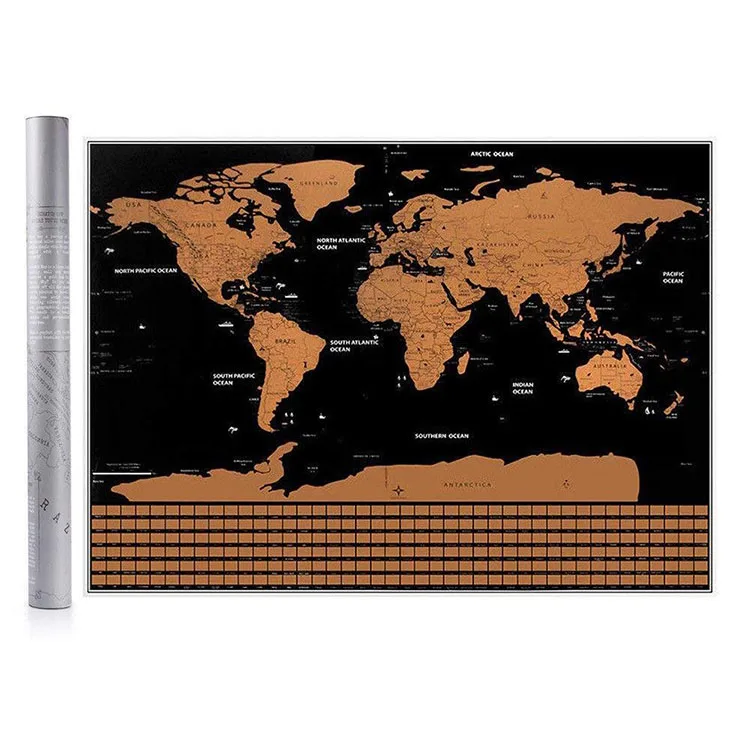 wall world map