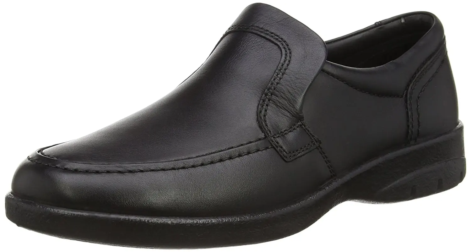 Padders GRIFF Mens Comfy Soft Leather Wide Fitting Lace Up Casual Office Shoes