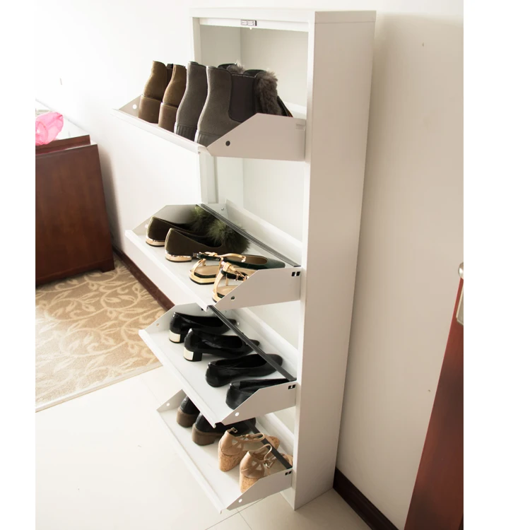 Elegant Steel Shoe Rack Shoe Storage Box Wholesale Custom Drop Front Shoe Box Buy Rak Sepatu Sepatu Kotak Penyimpanan Kustom Grosir Drop Depan Kotak Sepatu Product On Alibaba Com