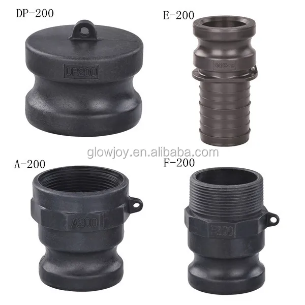 (dc200)chinese Pp High Quality Plastic Quick Coupling,Cam Lock Fitting
