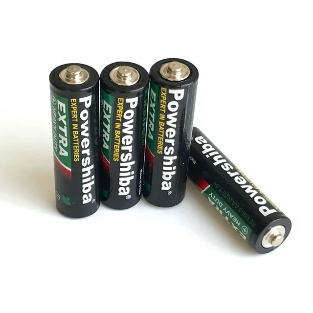 Dry Cell Battery R6 Aa 1.5v Battery Carbon Zinc Battery - Buy Aa ...