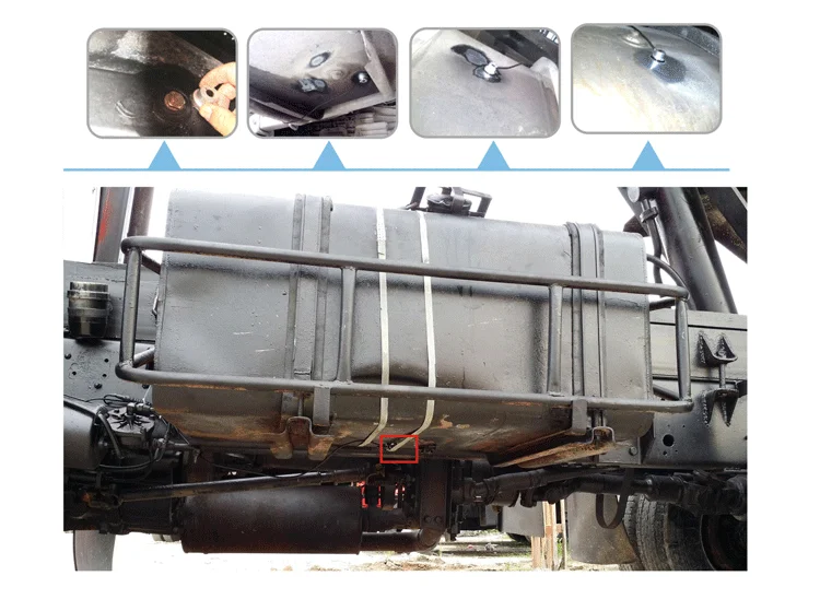 Ultrasonic Diesel Fuel Tank Level Sensor with GPS