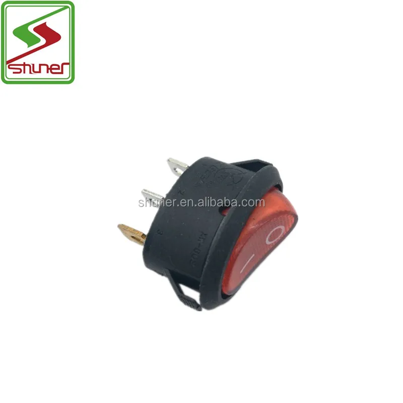 Round High Quality T85/55 Rocker Switch Coffee Maker Parts 250v Rocker