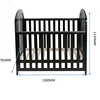 Baby cot solid wood new design baby wooden cot